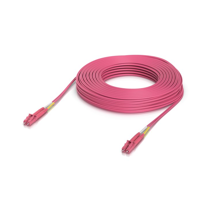 Ubiquiti UACC-OFC-M2-LULU-30M 30m OM4 Duplex LC UPC Fiber Patch Cable