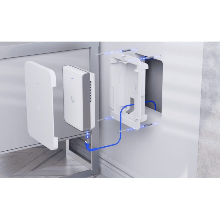 Ubiquiti UACC-U7-Pro-Wall-FM U7 Pro Paintable Flush-Mount Wall Bracket