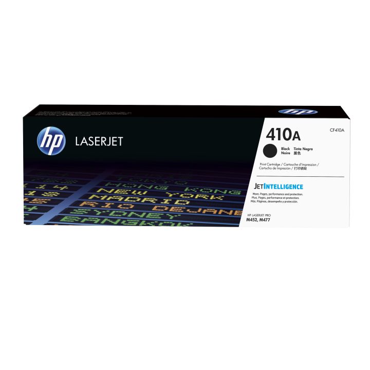 HP Cartucho de toner original LaserJet 410A preto