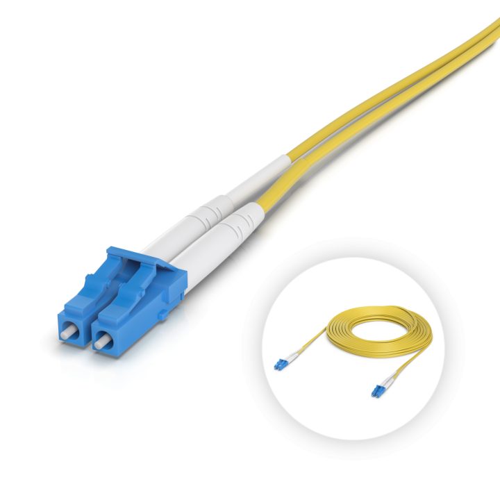 Ubiquiti UACC-OFC-S2-LULU-10M Cable de parcheo de fibra óptica OS2…