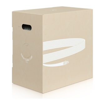 Ubiquiti UACC-Cable-C6A-CMP cable de red Blanco 305 m Cat6a U/UTP…