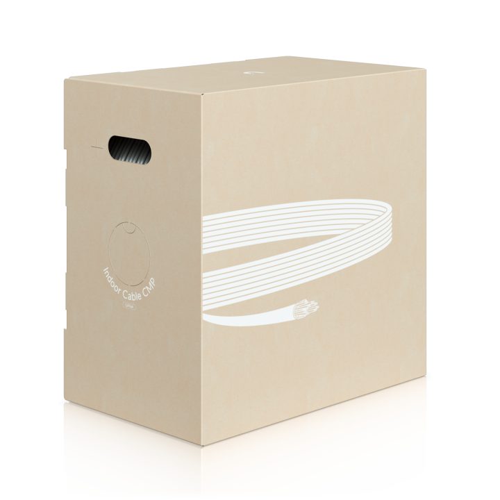 Ubiquiti UACC-Cable-C6A-CMP Network Cable White 305 m Cat6a U/UTP…