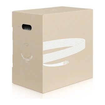 Ubiquiti UACC-Cable-C6A-CMR White Network Cable 305 m Cat6a U/UTP…