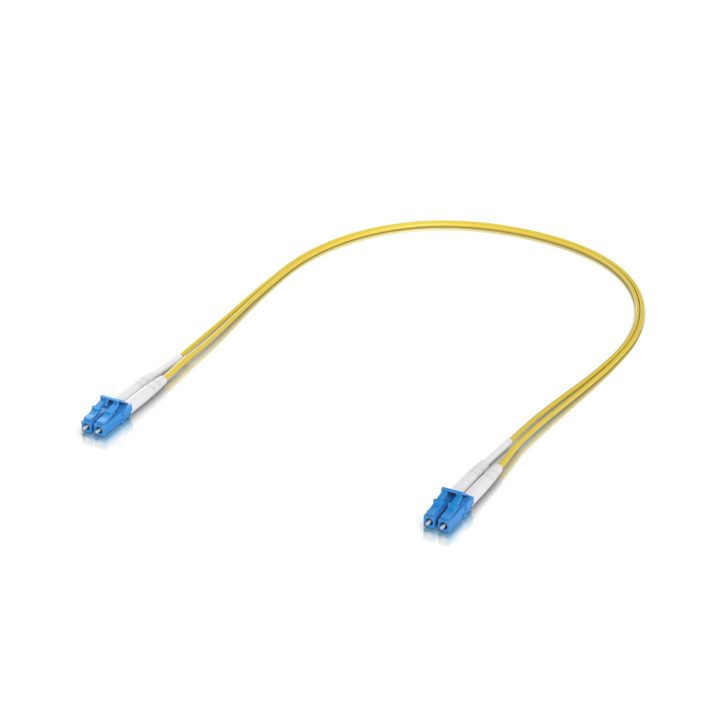 Ubiquiti UACC-OFC-S2-LULU-0.5M-50 0.5 m LC LC/LC Yellow Fiber Optic…