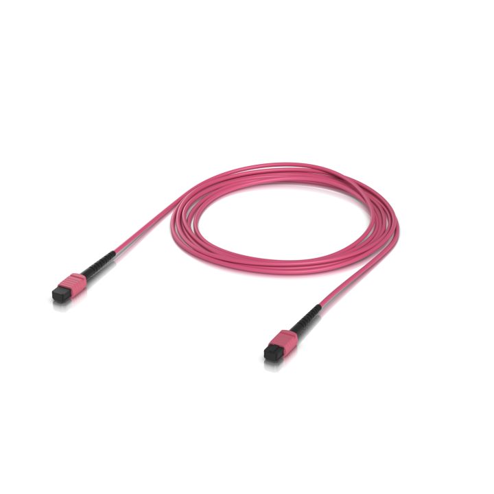 Ubiquiti UACC-OFC-MA-MPMP-3M-10 Cabo de fibra óptica e InfiniBand Rosa
