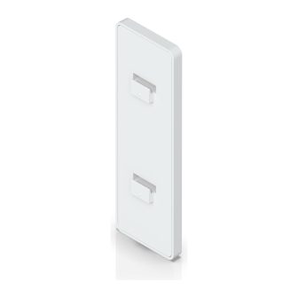 Ubiquiti UACC-Switch-FM Branco Policarbonato (PC), Silicone