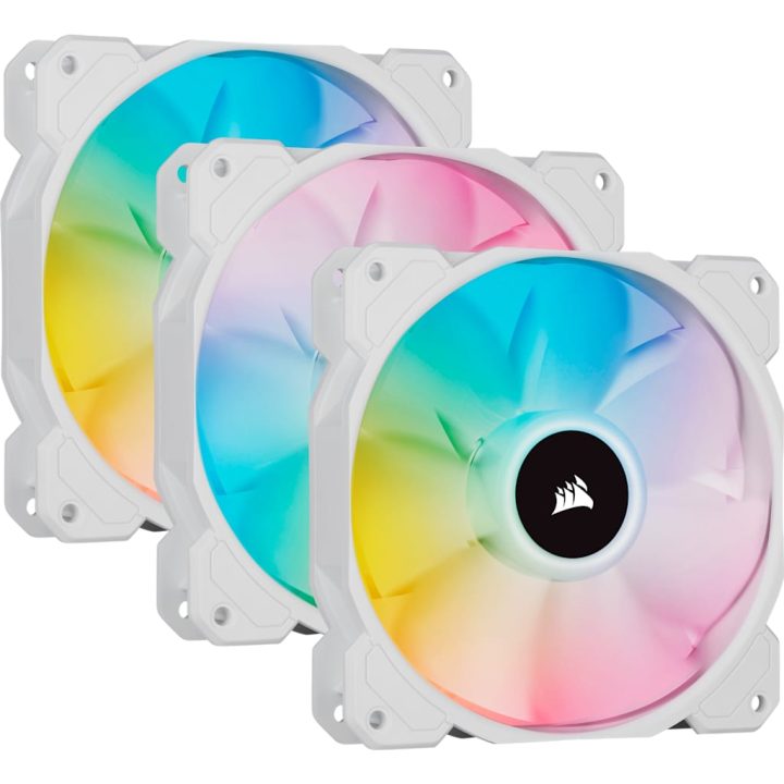 Corsair SP120 RGB ELITE Carcasa del ordenador Ventilador 12 cm Blanco…