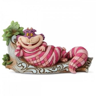 Enesco Disney Alice in Wonderland Cheshire Cat Lying Down Figure