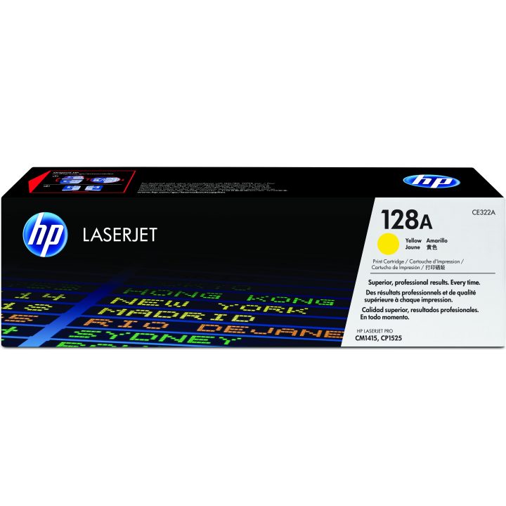 HP Original LaserJet 128A Yellow Toner Cartridge