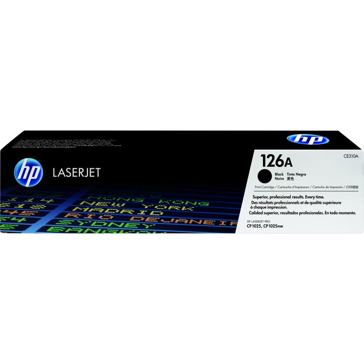 HP Cartucho de tóner original LaserJet 126A negro