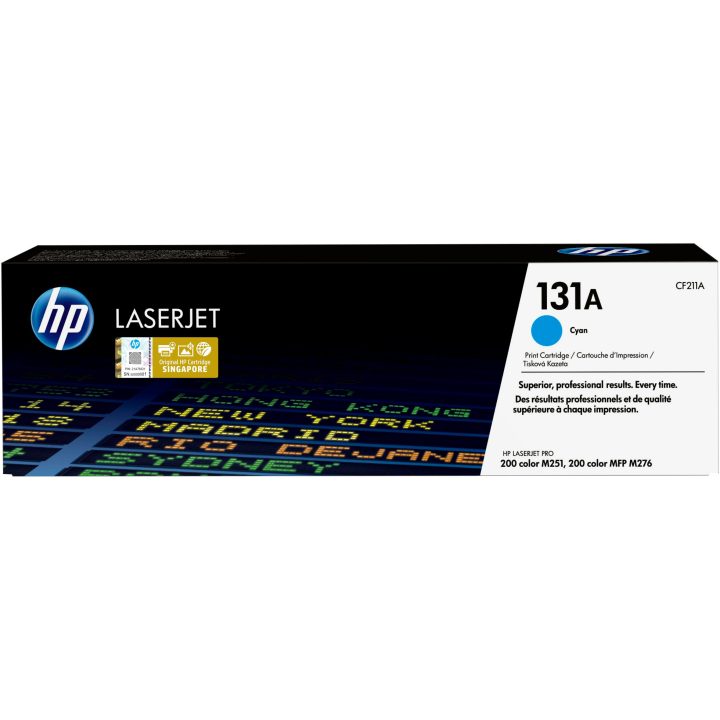 HP Cartucho de tóner original LaserJet 131A cian