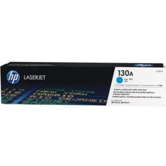 HP Cartucho de tóner original LaserJet 130A ciano