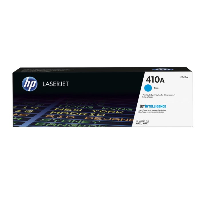 HP Original LaserJet 410A Cyan Toner Cartridge