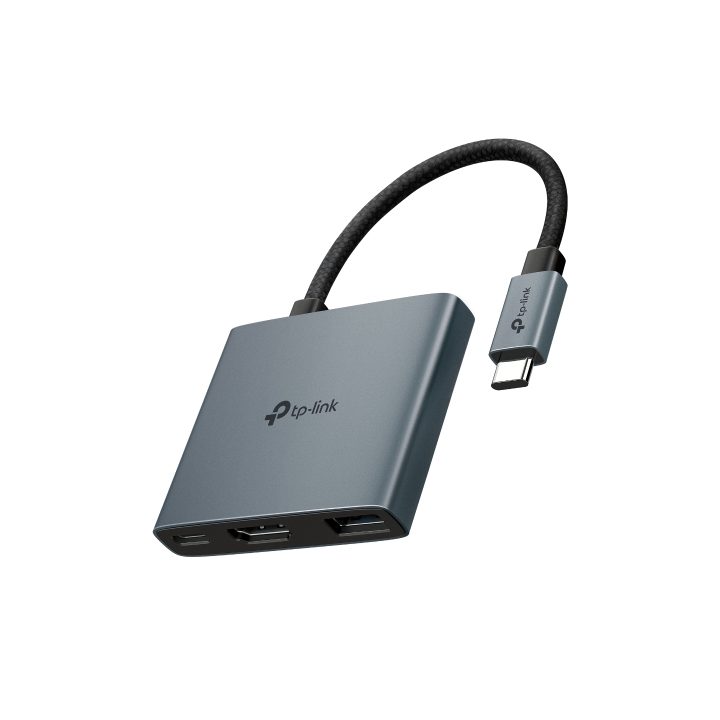 TP-Link UH3020C USB Type-C Interface Hub 5000 Mbit/s Gray