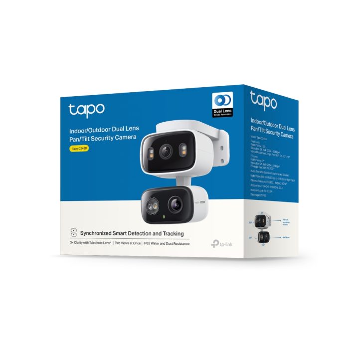 TP-Link TAPO C246D cámara de vigilancia Caja Cámara de seguridad IP…