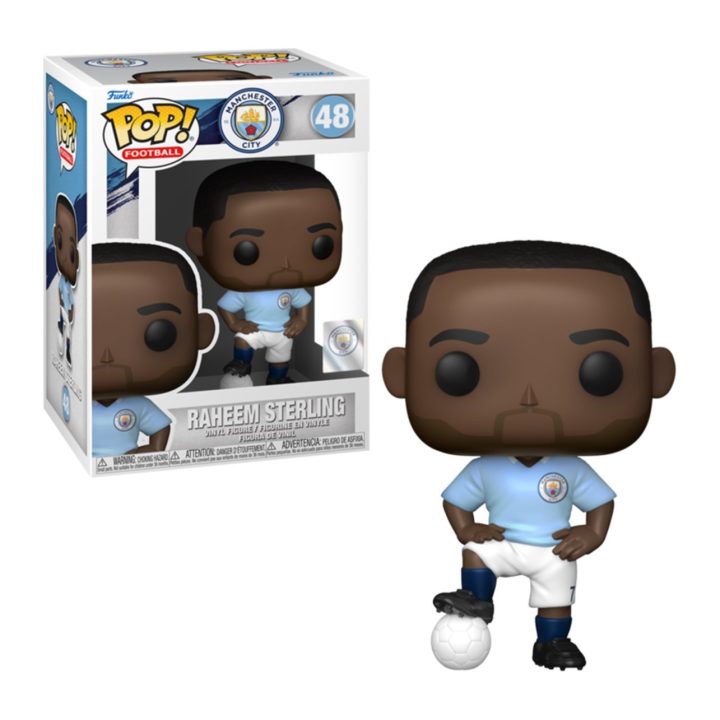 Funko Pop! Futebol Manchester City Raheem Sterling