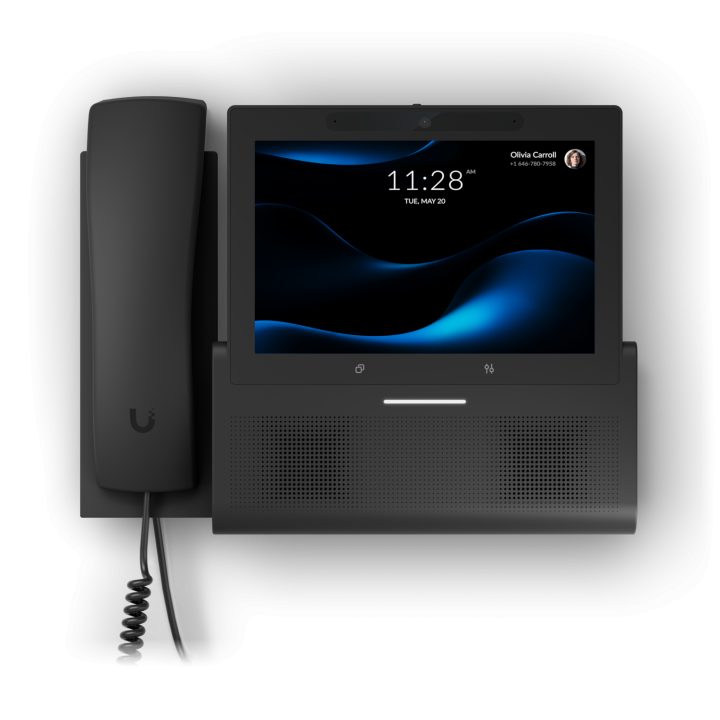 Ubiquiti G3 Touch Wall Telefone IP Preto Wi-Fi (UTP-G3-Touch-Wall)
