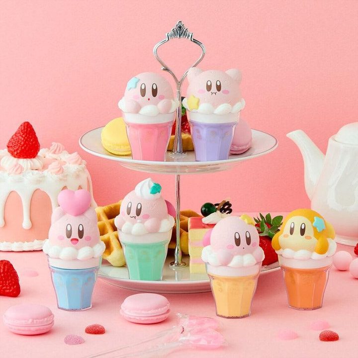 candy Kirby friends-chara latte float case 1 unidade aleatória…