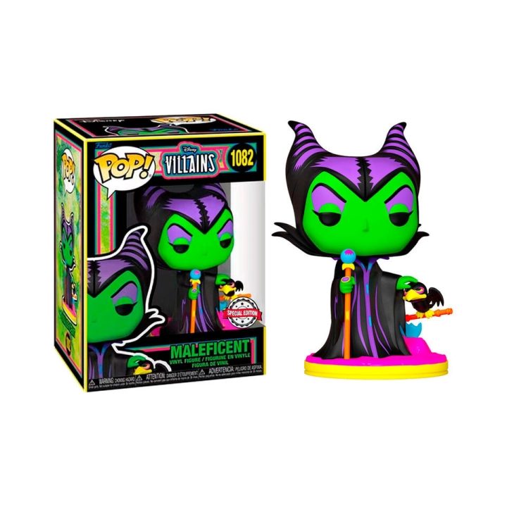 Funko Pop! Disney – Vilões Malévola Edição Especial Brilhante