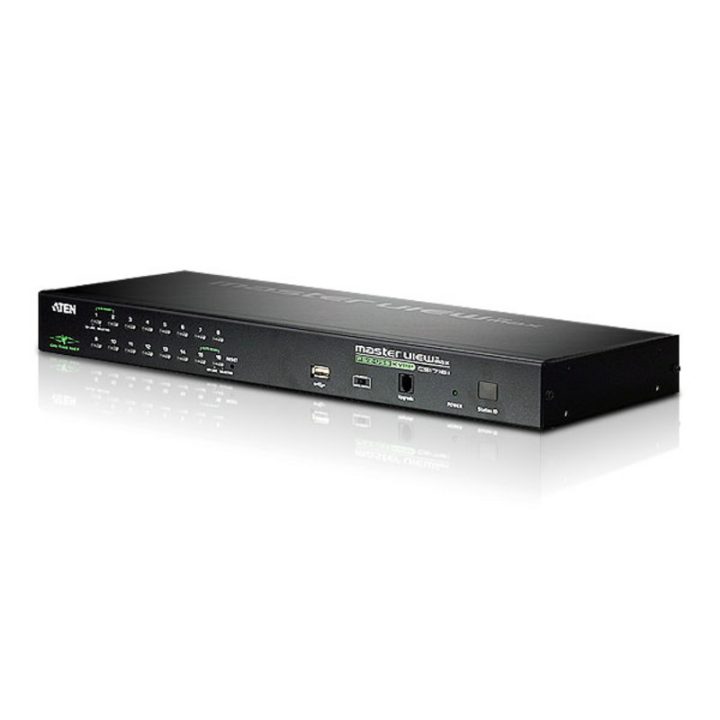 ATEN 16-Port IP KVM Switch VGA PS/2-USB with Shared Local/Remote…