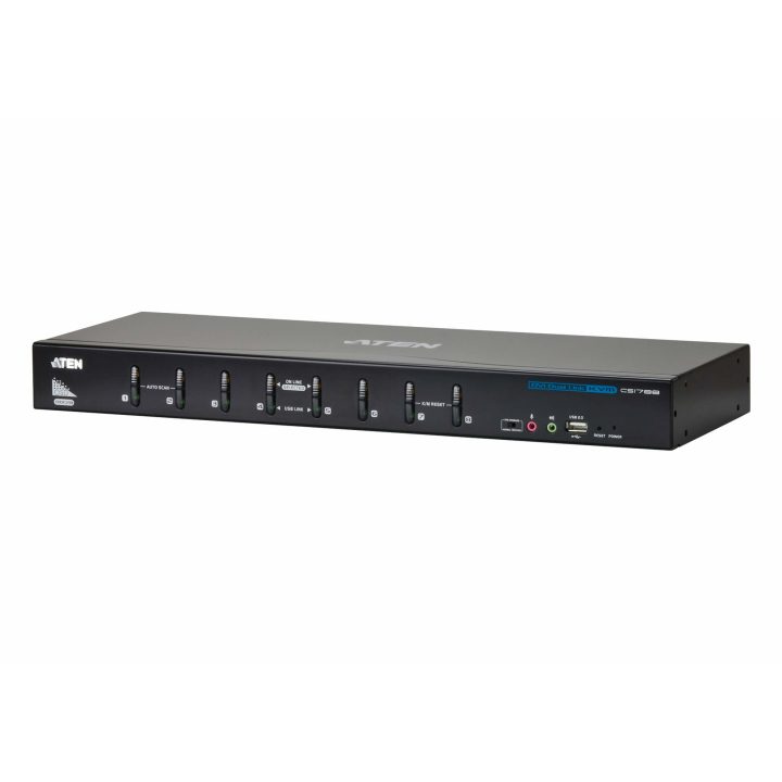 ATEN 8-Port Dual Link USB DVI/Audio KVM Switch