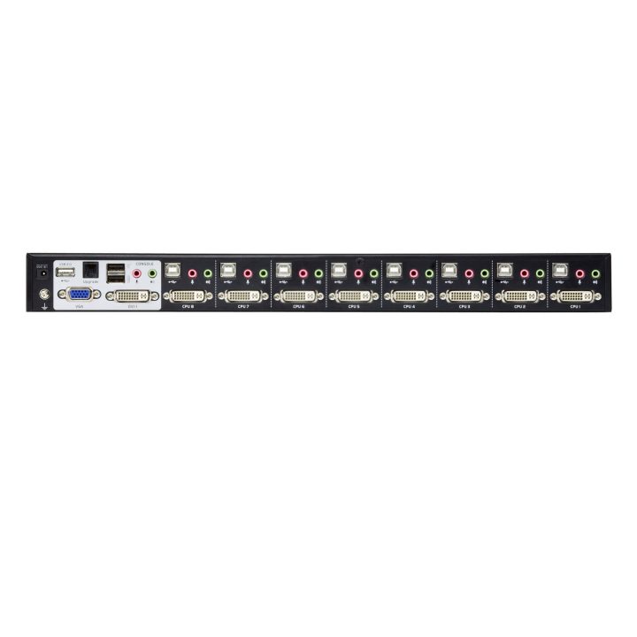 ATEN 8-Port Dual Link USB DVI/Audio KVM Switch