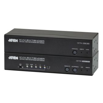 ATEN CE775 Audio/Video Extender AV Signal Transmitter and Receiver…
