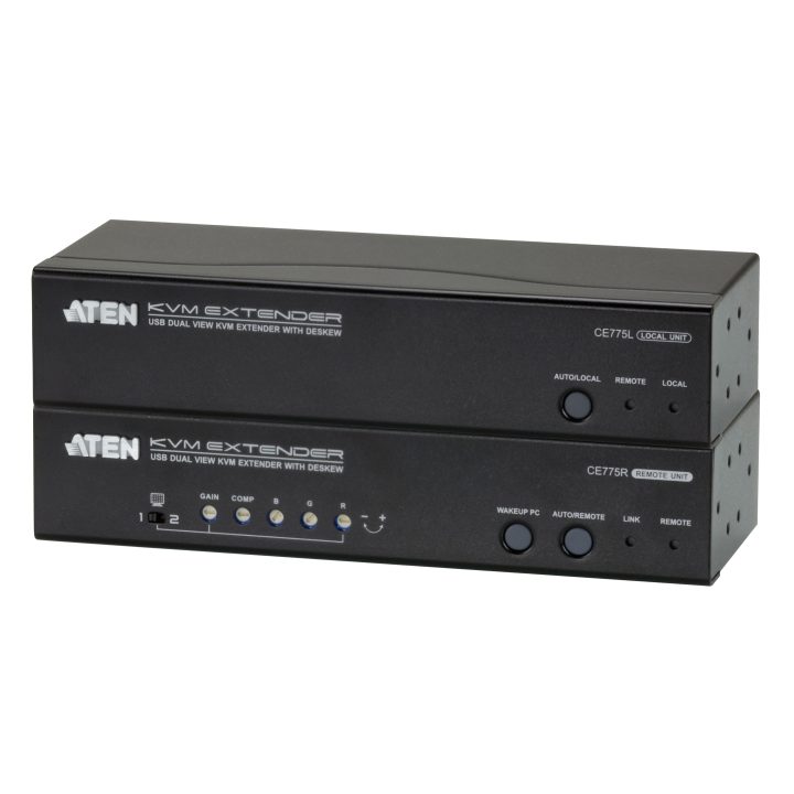 ATEN CE775 extensor audio/video Transmisor y receptor de señales AV…