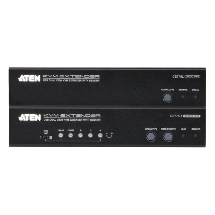 ATEN CE775 extensor de áudio/vídeo Transmissor e recetor de sinais AV…