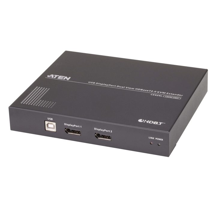 ATEN Dual-View USB DisplayPort KVM Extender HDBaseT™ 2.0 (4K up to…