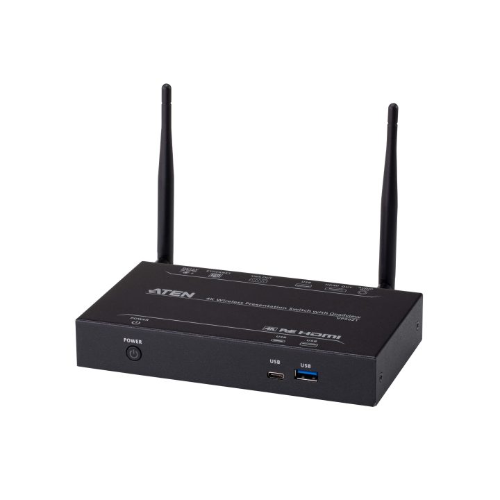 ATEN Wireless 4K Presentation Switch with Quad View