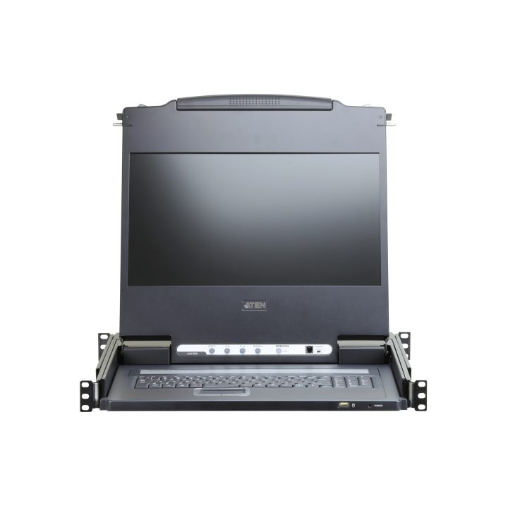ATEN CL6700MW consola de rack 17,3" 1920 x 1080 Pixéis Metal Preto 1U