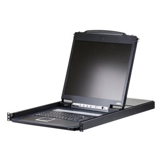 ATEN CL1308N consola de rack 19" Negro 1U