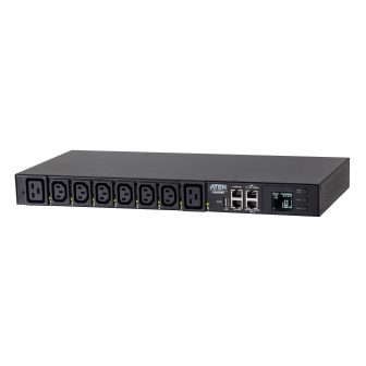 ATEN PG8308G-AT Power Distribution Unit (PDU) 8 AC Outlets 1U Black