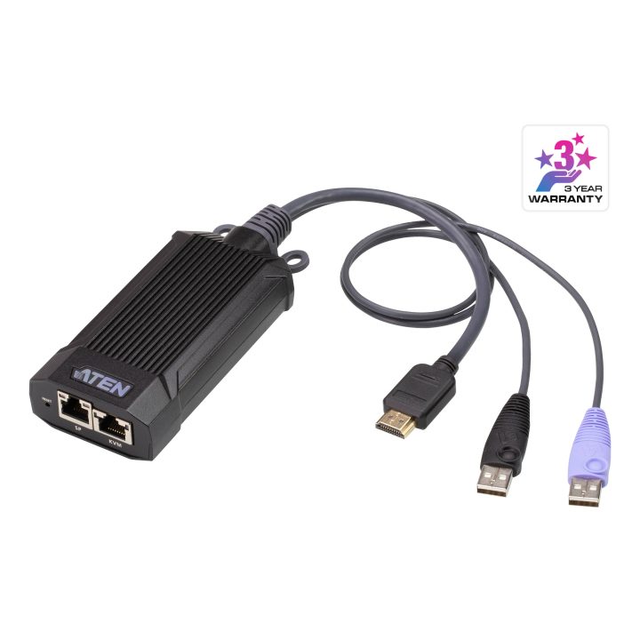 ATEN KG8900T interruptor KVM Preto, Roxo