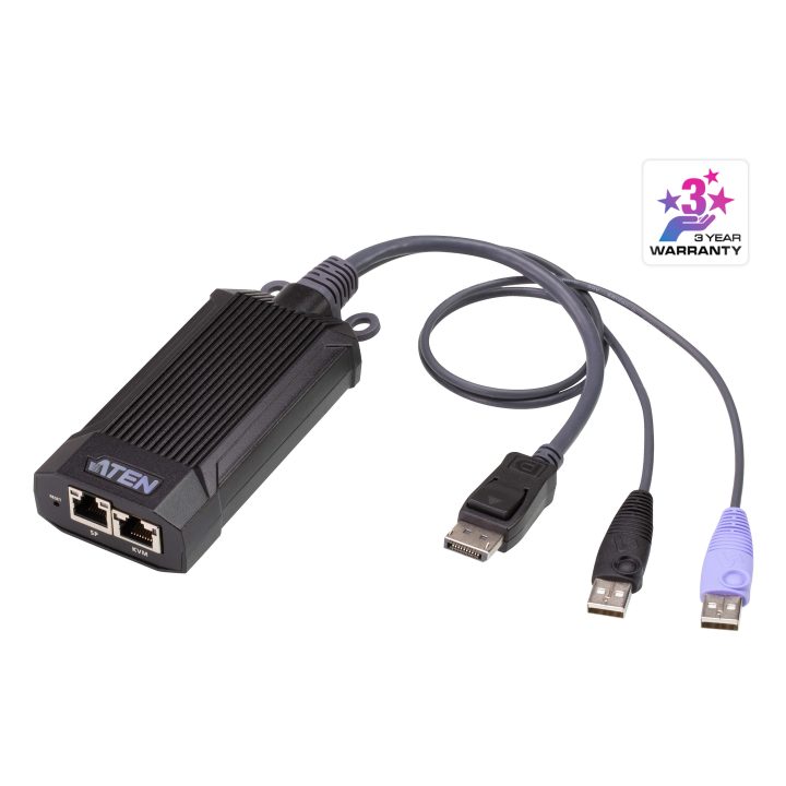 ATEN KG9900T interruptor KVM Preto, Roxo