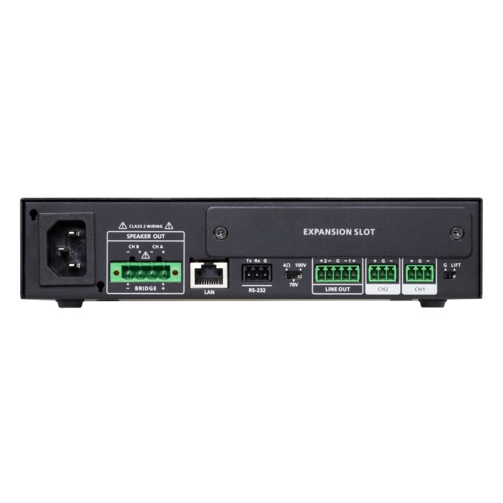 ATEN 2 x 120 W Power Amplifier with DSP