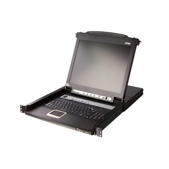 ATEN CL5708MW 17.3" Black 1U Rack Console