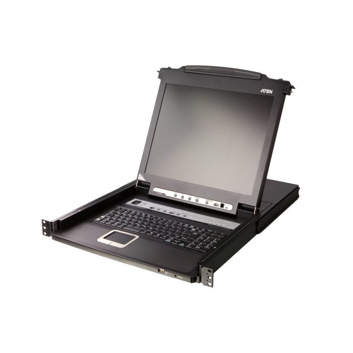 ATEN CL5708MW consola de rack 17,3" Preto 1U