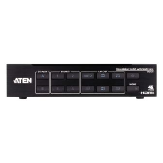 ATEN VP2420 Matriz de comutação Matriz de comutação de apresentação…
