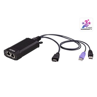 ATEN KG8950T interruptor KVM Negro, Púrpura