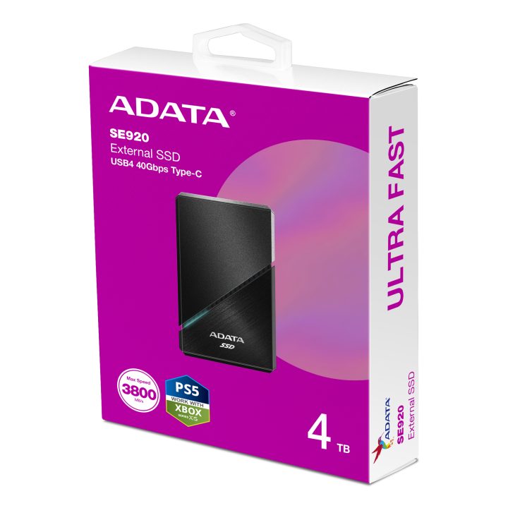 ADATA SE920 Thunderbolt 4 Technology TB