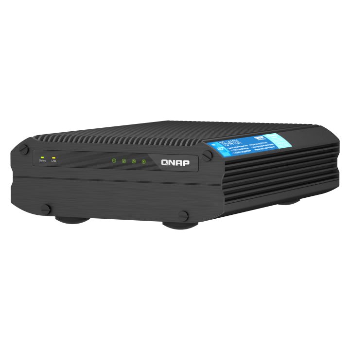 QNAP TS-I410X NAS Tower Intel Atom® x6425E 8 GB 0 TB QNAP QTS Black