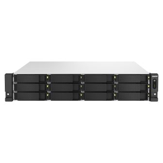 QNAP TS-h1887XU-RP NAS Rackmount (2U) Intel Xeon E E-2334 16 GB DDR4…
