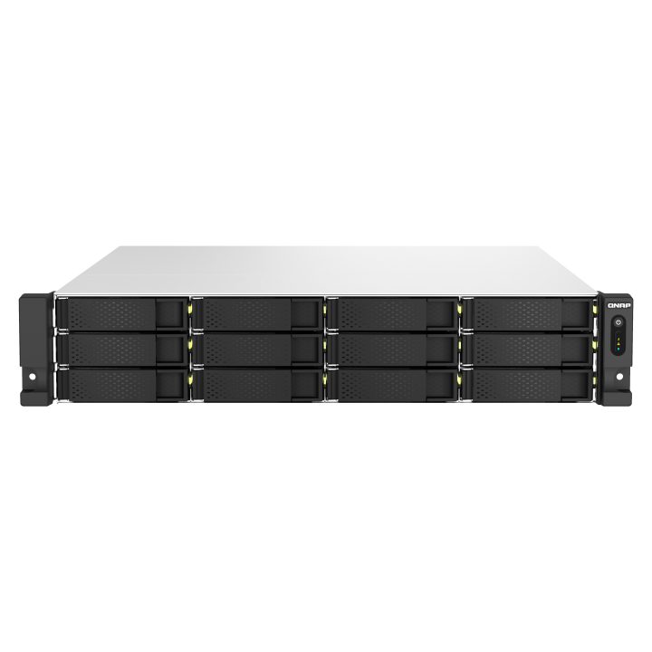 QNAP TS-h1887XU-RP NAS Rackmount (2U) Intel Xeon E E-2334 16 GB DDR4…