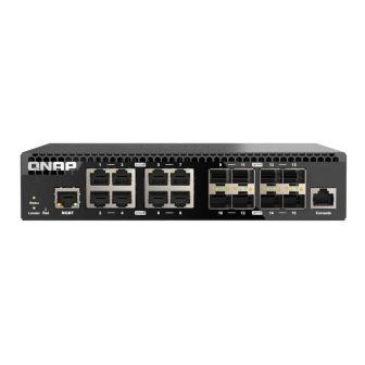 QNAP QSW-M3216R-8S8T switch Gestionado L2/L3 10G Ethernet…