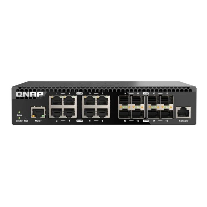 QNAP QSW-M3216R-8S8T switch Gerido L2/L3 Ethernet 10G…