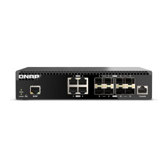 QNAP QSW-M3212R-8S4T Managed 10G Ethernet (100/1000/10000) 1U Switch