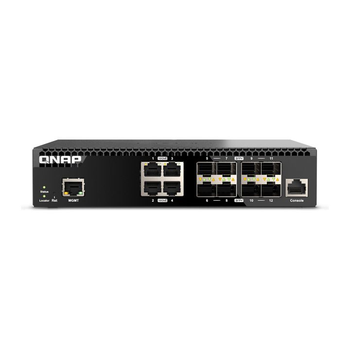 Switch Gerenciado QNAP QSW-M3212R-8S4T 10G Ethernet (100/1000/10000)…