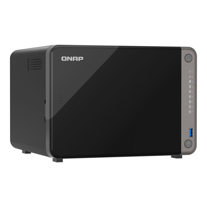 QNAP TS-AI642-8G NAS Storage Server Tower ARM Cortex-A76 8 GB Black